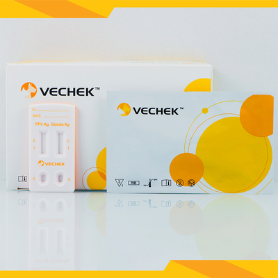 Verfolgen schnelle Test-Rückstände FPV+Giardia Lamblia Test-Ausrüstungen chromatographischen Immunoassay