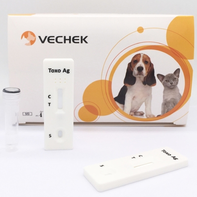 Eine schnelle Test-Kassette Schritt-Hunde- Toxoplasma Gondii