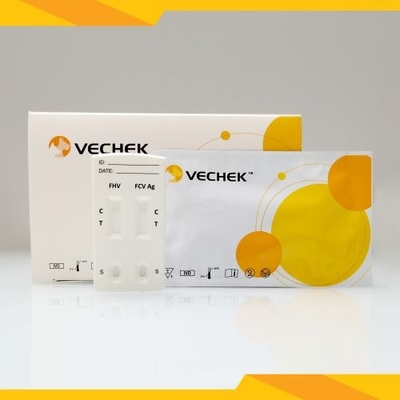 Antigen-kombinierte schnelle Test-Kassetten-Absonderungen FHV+ FCV 5 Minuten