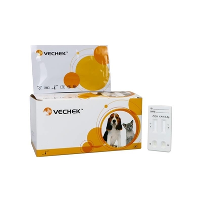 Hundestaupe-Virus-Hunde- Adenovirus--IIantigen-kombinierte schnelle Test-Kassette