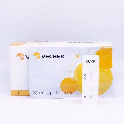 Test-Kassette des canis-CRP basiert auf seitlicher Fluss Immunochromatographic-Probe