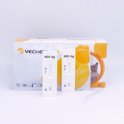 Schnelle Test-Veterinärausrüstungen NDV, Newcastle-Krankheits-Virus-Antigen-Test-Ausrüstung